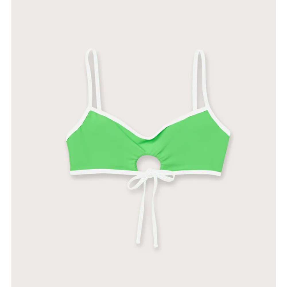 Green sporty bikini- ookioh paloma top